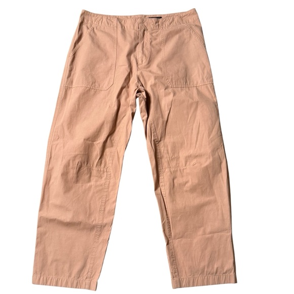 Rag & Bone Leyton Workwear Ankle Pants Pink Size 10 - Picture 5 of 10